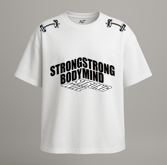 Strong Body Strong Mind W T-shirt